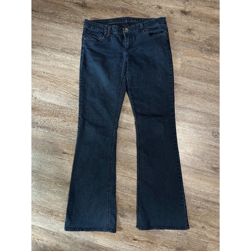 Kut from the Kloth Josephine Slim Bootcut Jeans Womens Size 6 Dark Wash Stretch